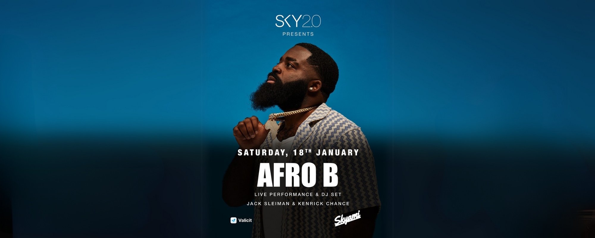 Afro B LIVE at SKY2.0